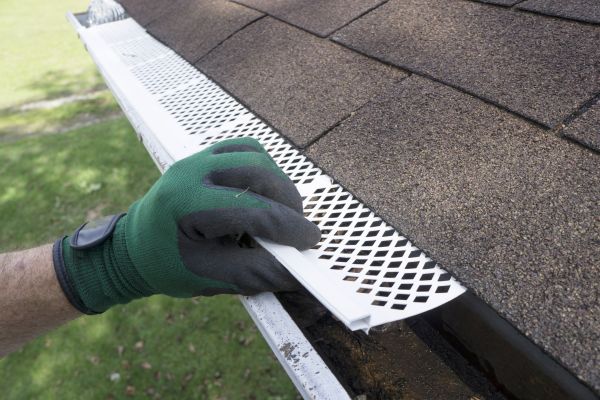 Gutter Cap Installation in Hendersonville