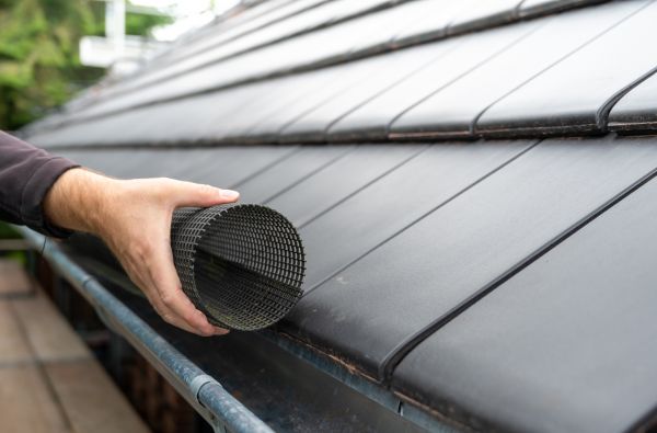 Gutter Mesh Installation in Hendersonville